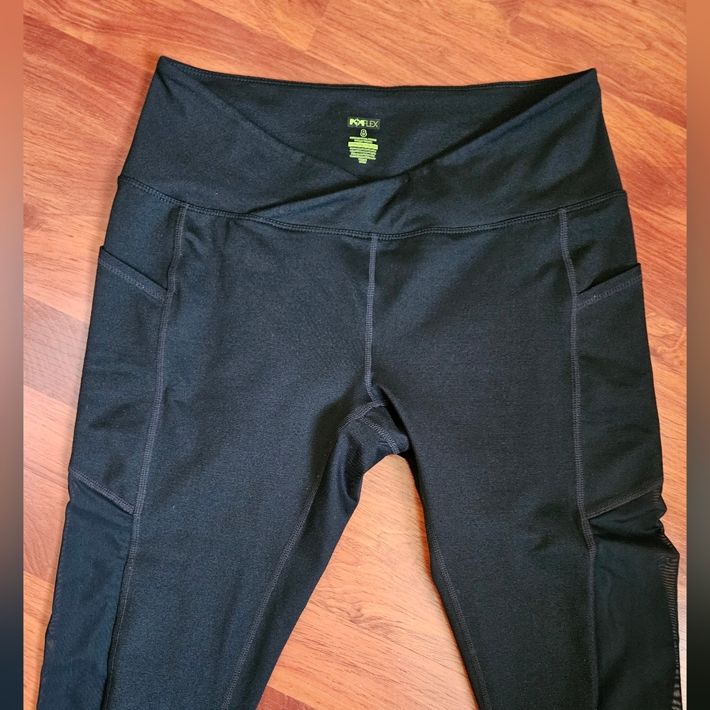 popflex hourglass mesh leggings